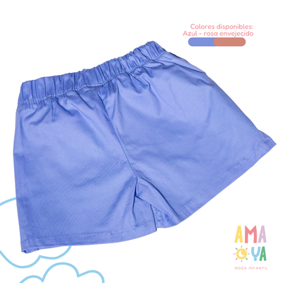 Falda short dril Ref SH044